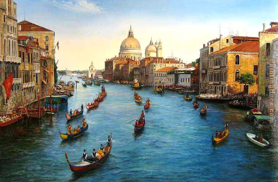 Unknown Artist Venice Grand Canal